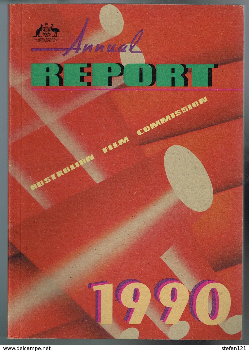 Annual Report Australian Film Commission 1990 - 112 Pages 25 X 17,5 Cm - Autres & Non Classés