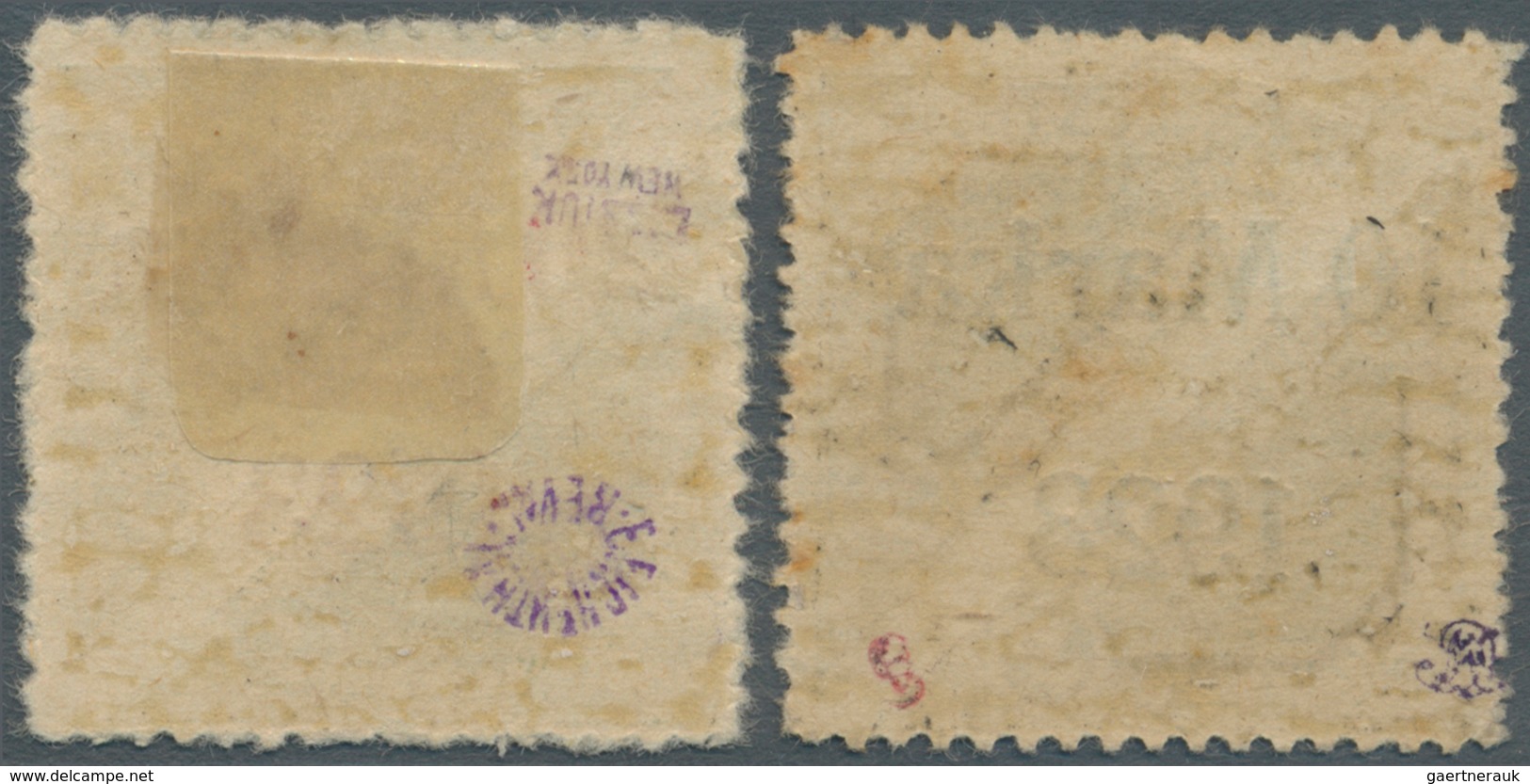 Estland: 1923, Airmail 10 M. And 20 M. Perforated, Unused, Fine, Signed Bloch And Eichenthal, Fine, - Estland