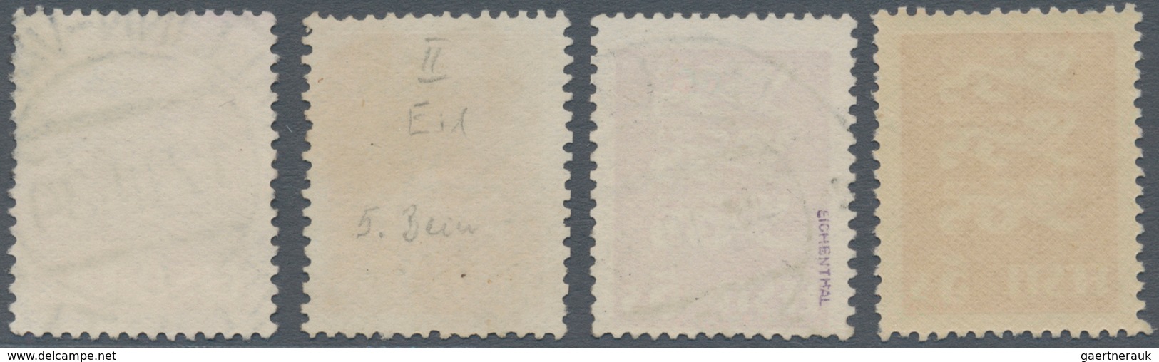 Estland: 1928, 5 And 15 S Definitives With Plate Flaw Lion With Additional Leg. One Stamp Mnh, The O - Estland