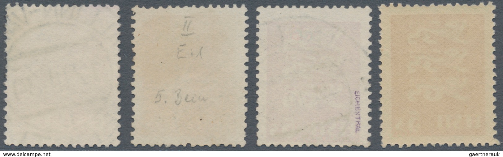 Estland: 1928, 5 And 15 S Definitives With Plate Flaw Lion With Additional Leg. One Stamp Mnh, The O - Estonia