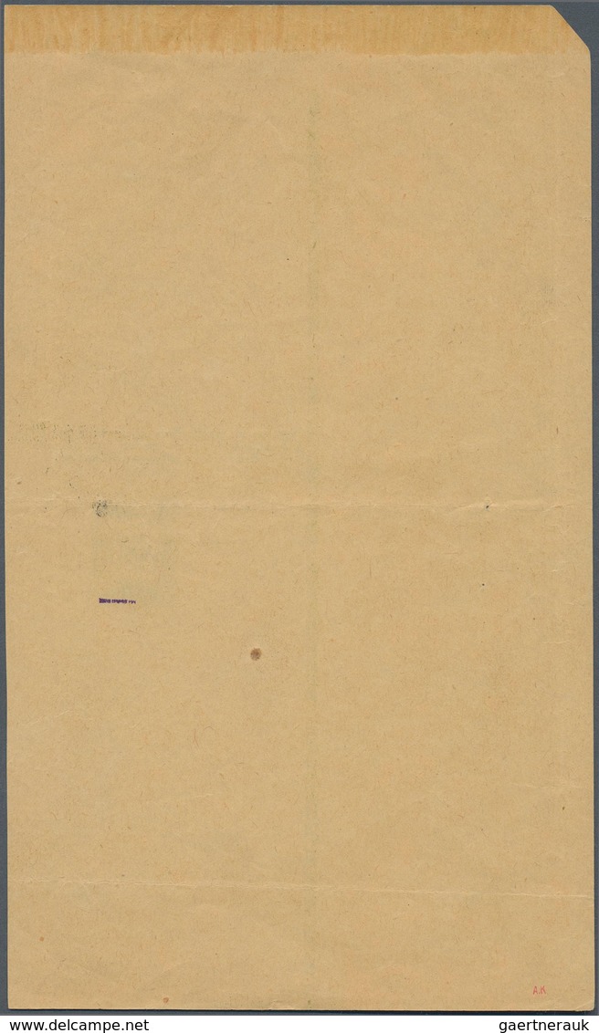 Estland - Lokalausgaben: Rakwere (Wesenberg): 1918, 15 K. On 2 K. Green Postal Stationery Wrapper (1 - Estland