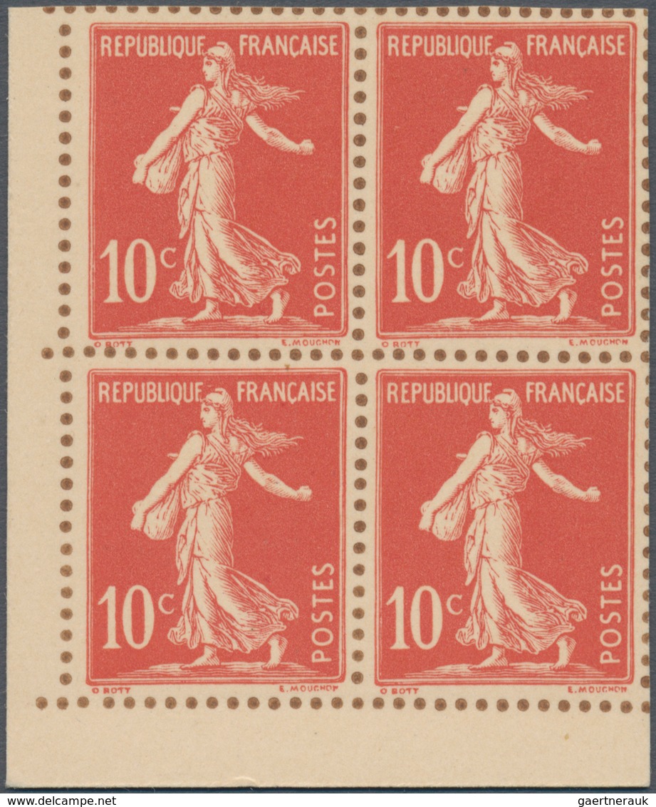 Frankreich: 1906, 10c. Red "Semeuse Camee", Special Printing On Bristol With Indicated Perforation, - Altri & Non Classificati