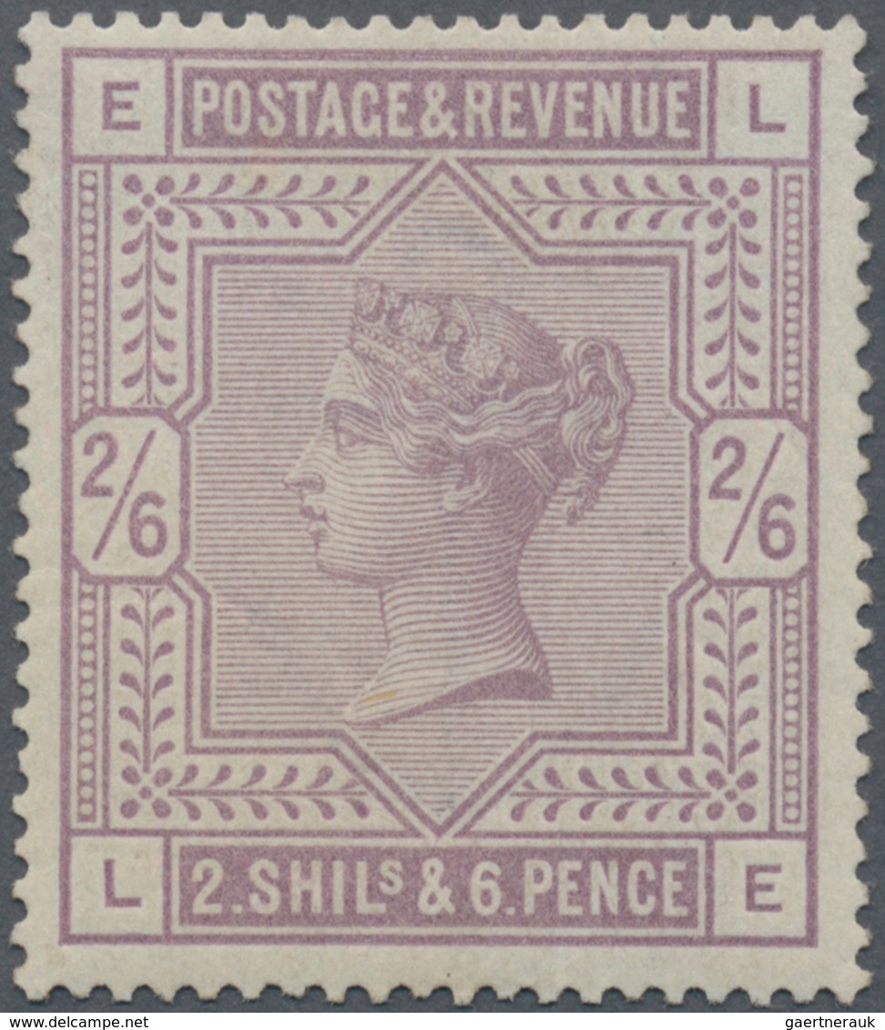 Großbritannien: 1883/1884, 2s.6.d. Lilac On White Paper, Well Perforated, Mint With Large Part Of O. - Other & Unclassified