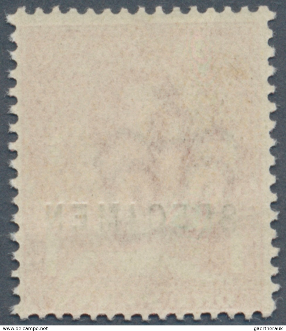 Großbritannien: 1911, 1d. Carmine-red, Wm Crown, Die 1A, With "Specimen" Overprint, Unmounted Mint. - Other & Unclassified