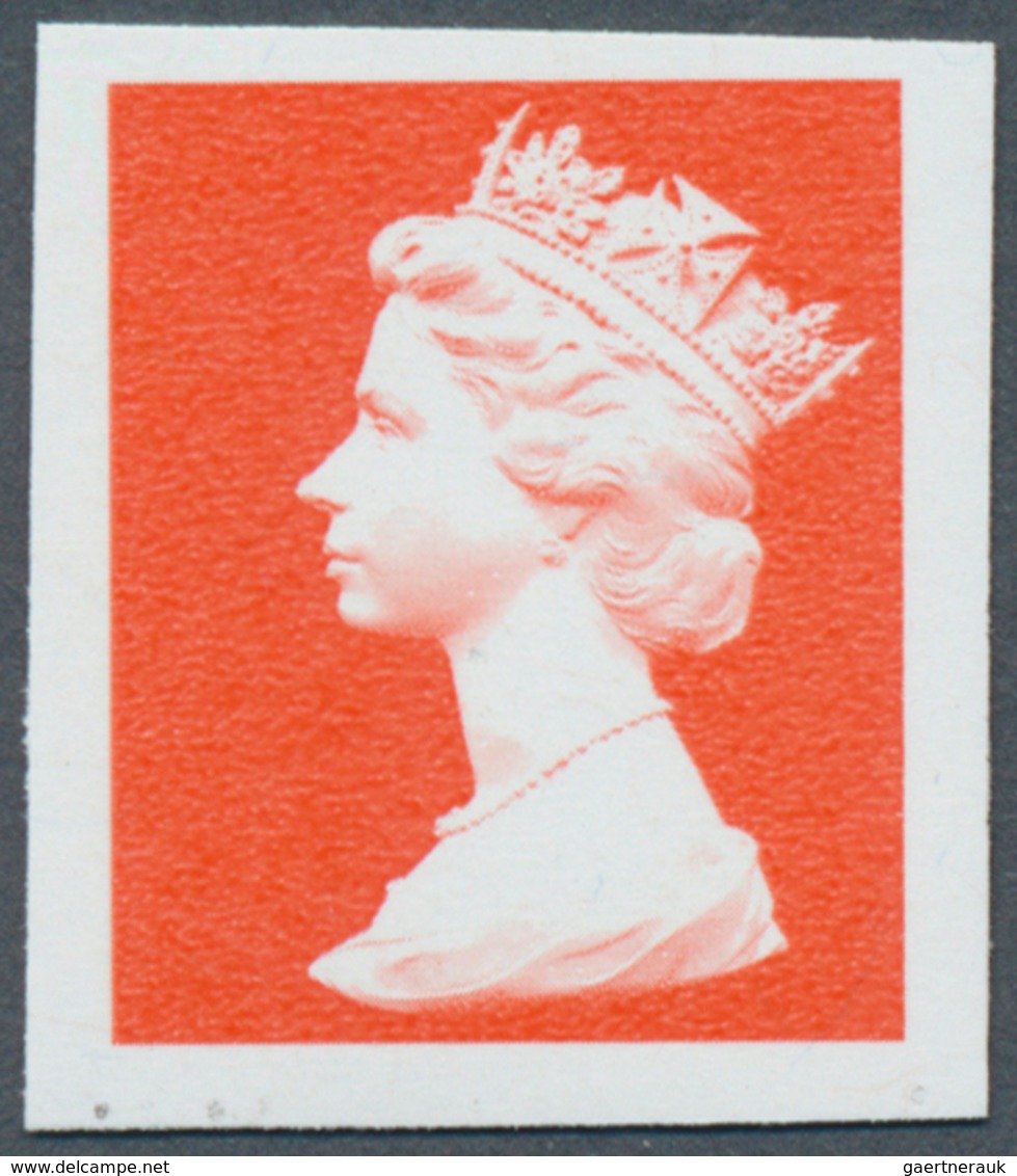 Großbritannien - Machin: 1997, Imperforate Proof In Issued Design Without Value On Gummed Paper, Sin - Machins