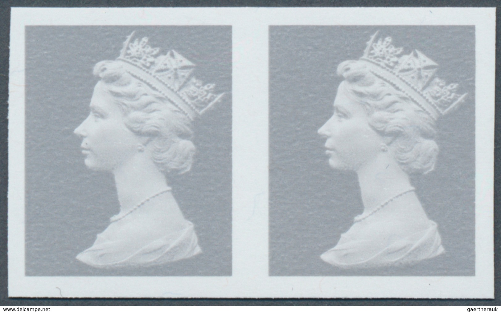 Großbritannien - Machin: 1997, Imperforate Proof In Issued Design Without Value On Gummed Paper, Hor - Série 'Machin'