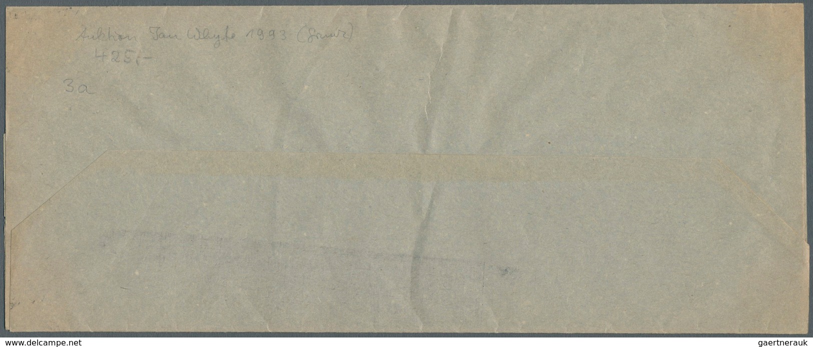 Irland - Ganzsachen: The Legal Diary: 1957, 2 D. Green Newspaper Wrapper On Greyish Green Paper With - Postal Stationery