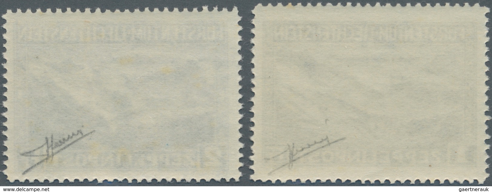 Liechtenstein: 1931, Liechtensteinfahrt Des Luftschiffs LZ 127 ‚Graf Zeppelin‘ Kompletter Satz Postf - Covers & Documents