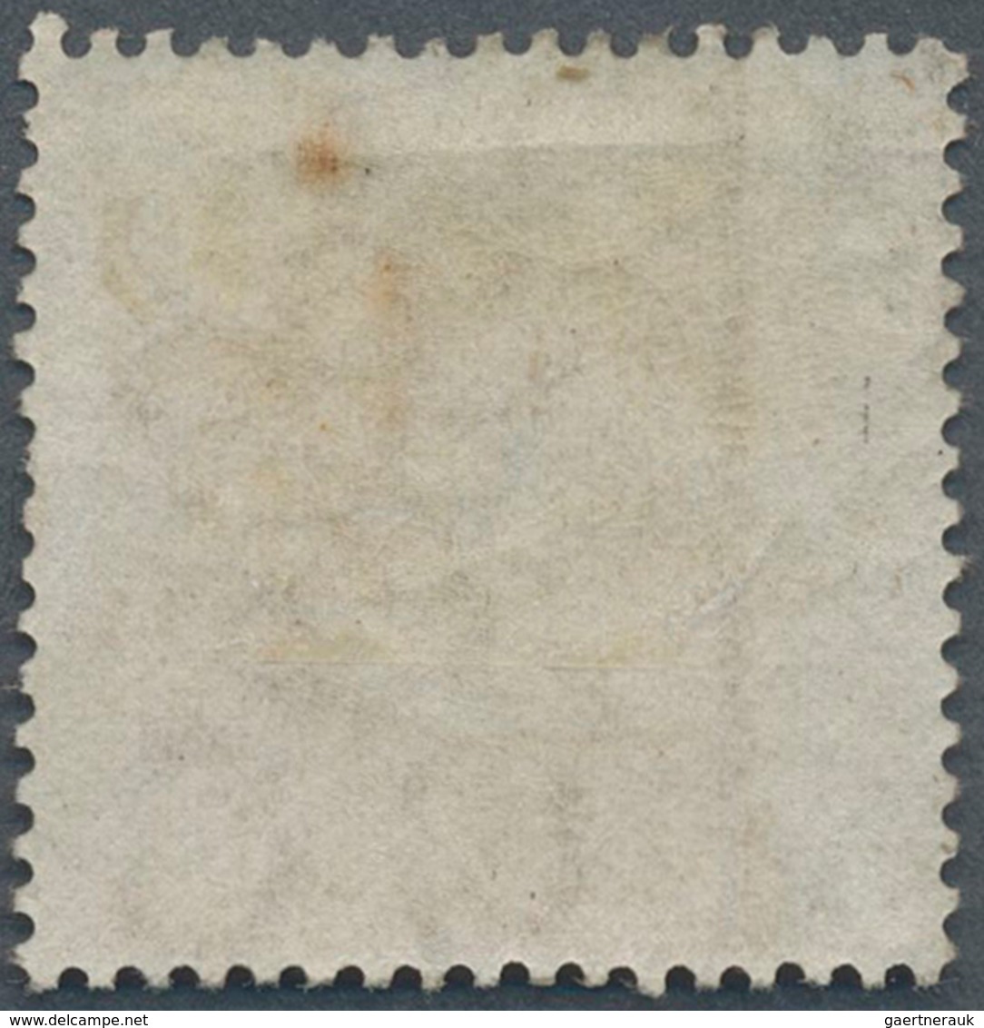 Malta: 1863, QV ½ D. Orange-brown On White Paper With Watermark Crown CC, Left Side With Wing Margin - Malta