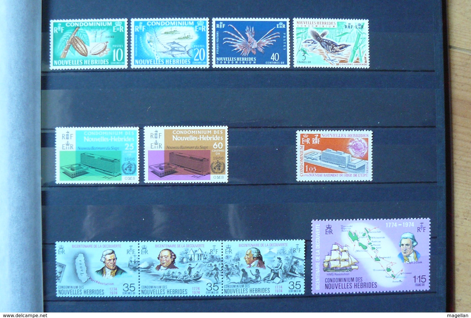 Nouvelles-Hébrides - Petit Lot Avec Yvert N° 215/218 - 245/246 - 292 & 394/397 Neufs ** (MNH) - Collections, Lots & Series