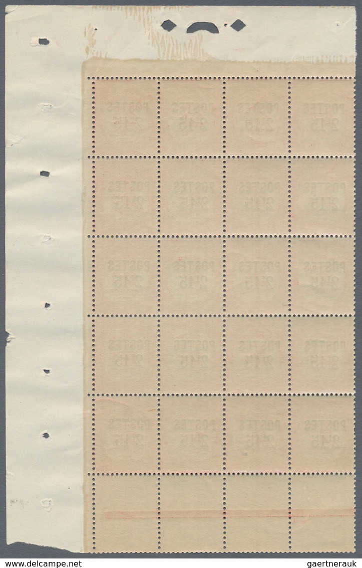 Monaco: 1937/1938, Postage dues with opt. ‚POSTES‘ and surch. with new values complete set of 14 in