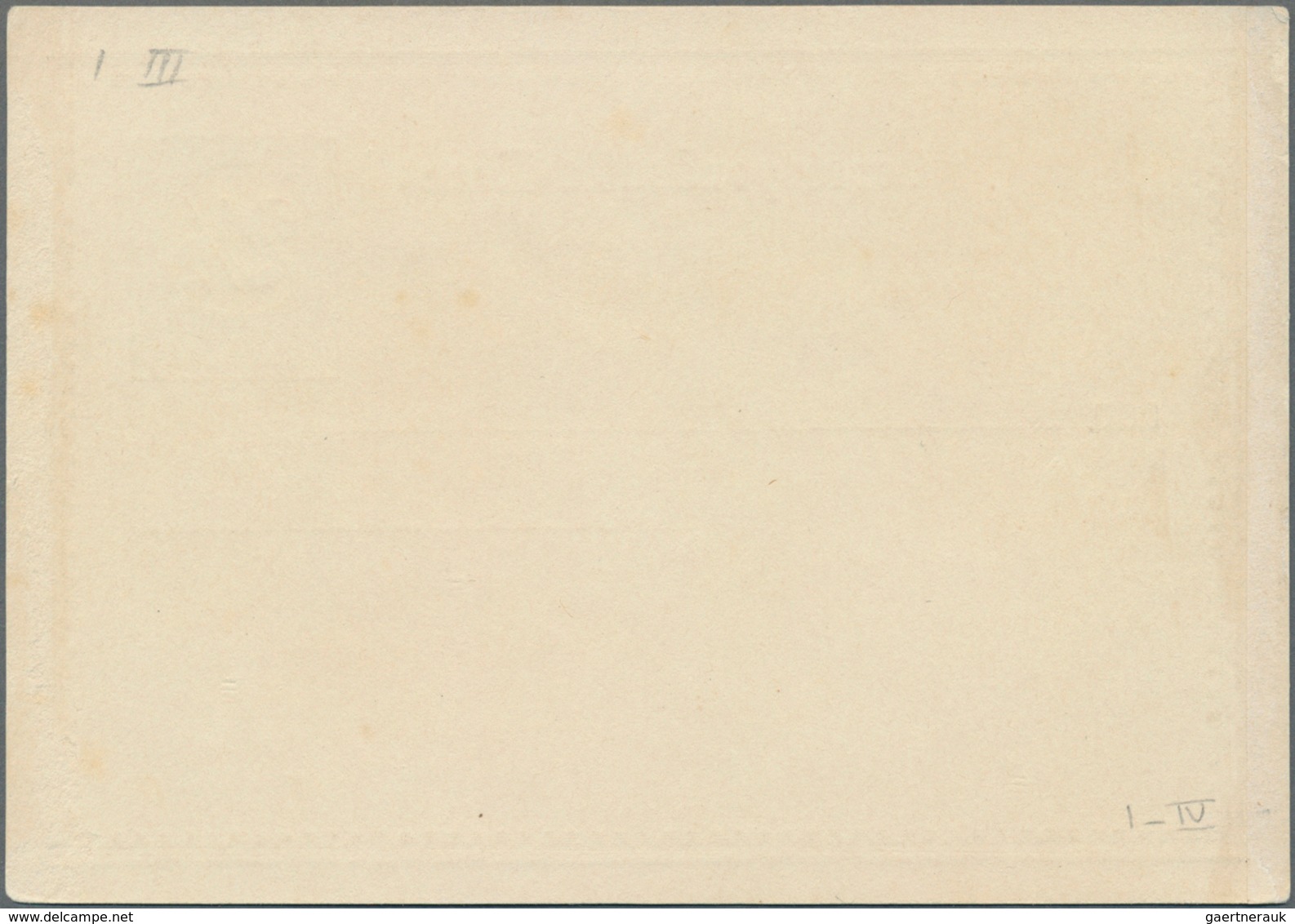 Niederlande - Ganzsachen: 1870, Five Proofs For A 2 1/2 Stationery Card. Seldomly Seen. - Postal Stationery