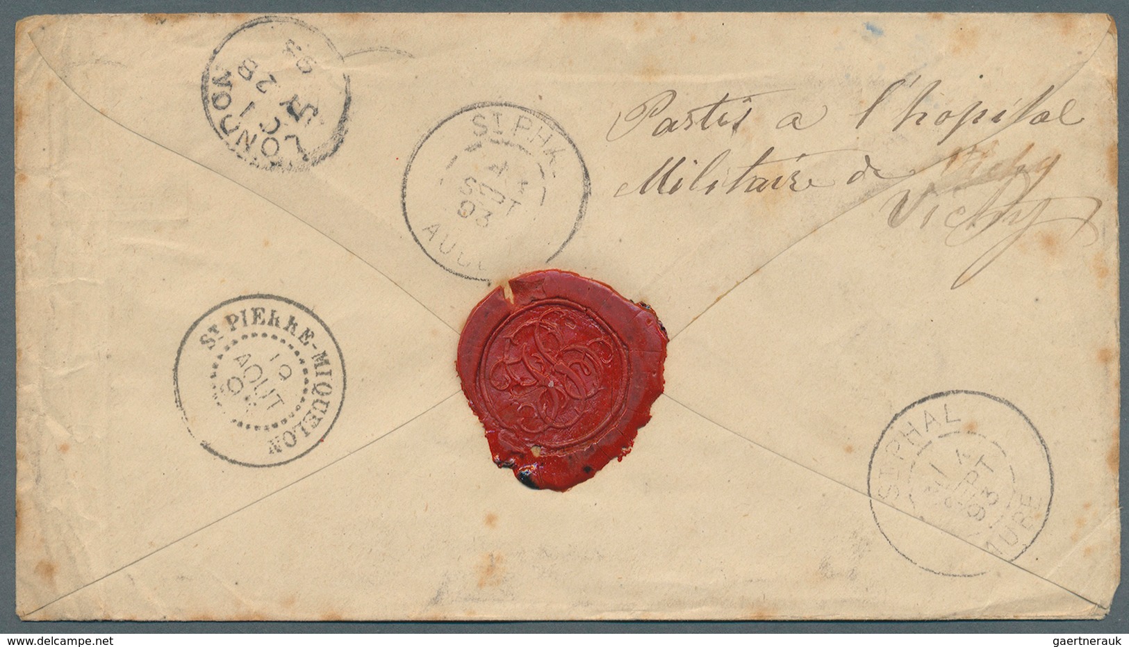 Niederlande - Ganzsachen: 1893. Sealed Postal Stationery Envelope 12½c Grey Cancelled By Breda Doubl - Postwaardestukken