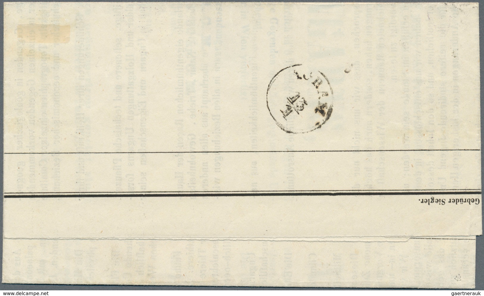 Österreich: 1850/54: 2 Kreuzer Tiefschwarz, Maschinenpapier Type III B, Diagonal Von Links Oben Nach - Andere & Zonder Classificatie