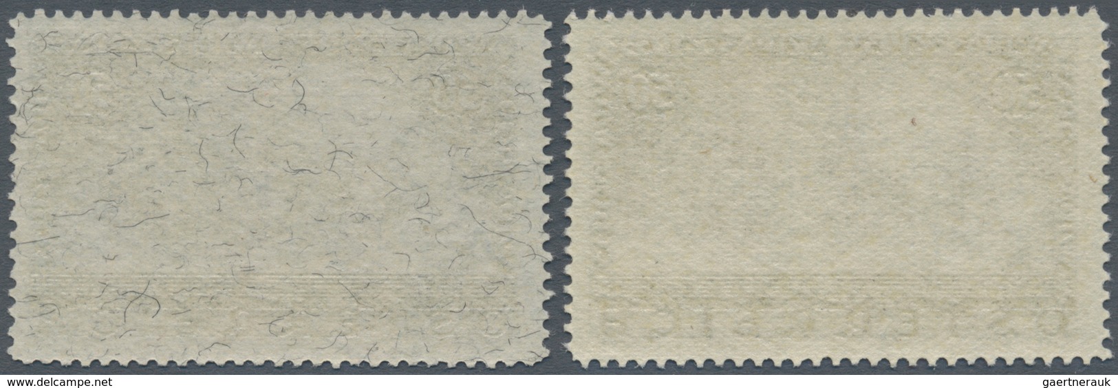 Österreich: 1933, 50 Gr. WIPA Mit Beiden Papieren (normal U. Faserpapier), Gut Gezähnt, Mi. 1070,- E - Andere & Zonder Classificatie