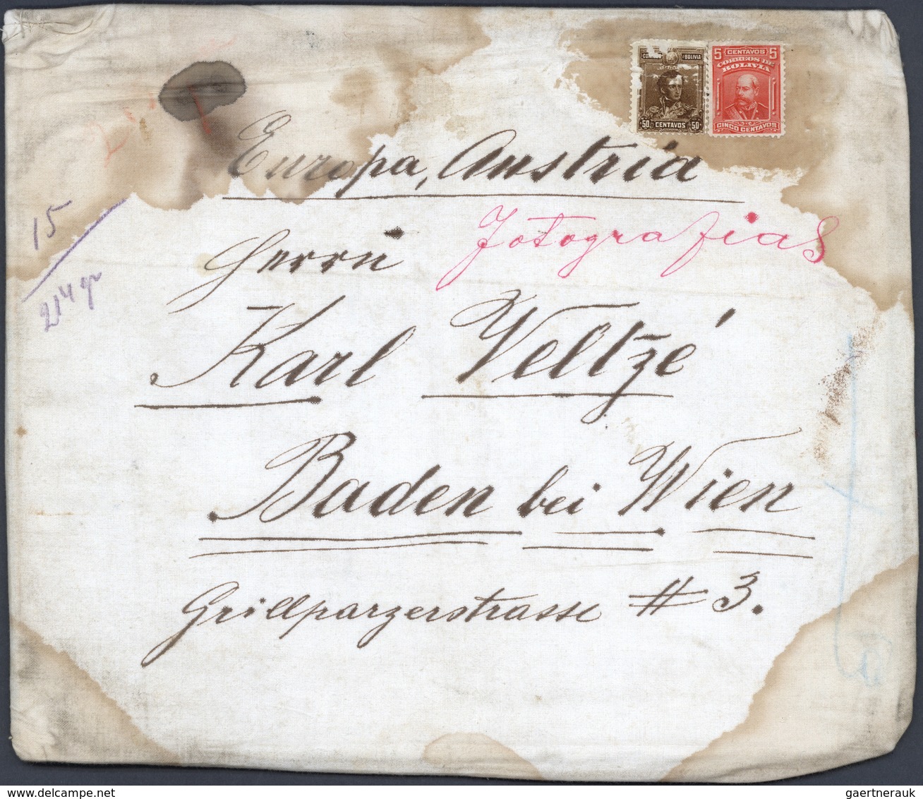 Österreich - Portomarken: 1907, 28 Stück 20 H Gelbbraun In Einheiten Auf Größerem Brief (Postsack) A - Segnatasse