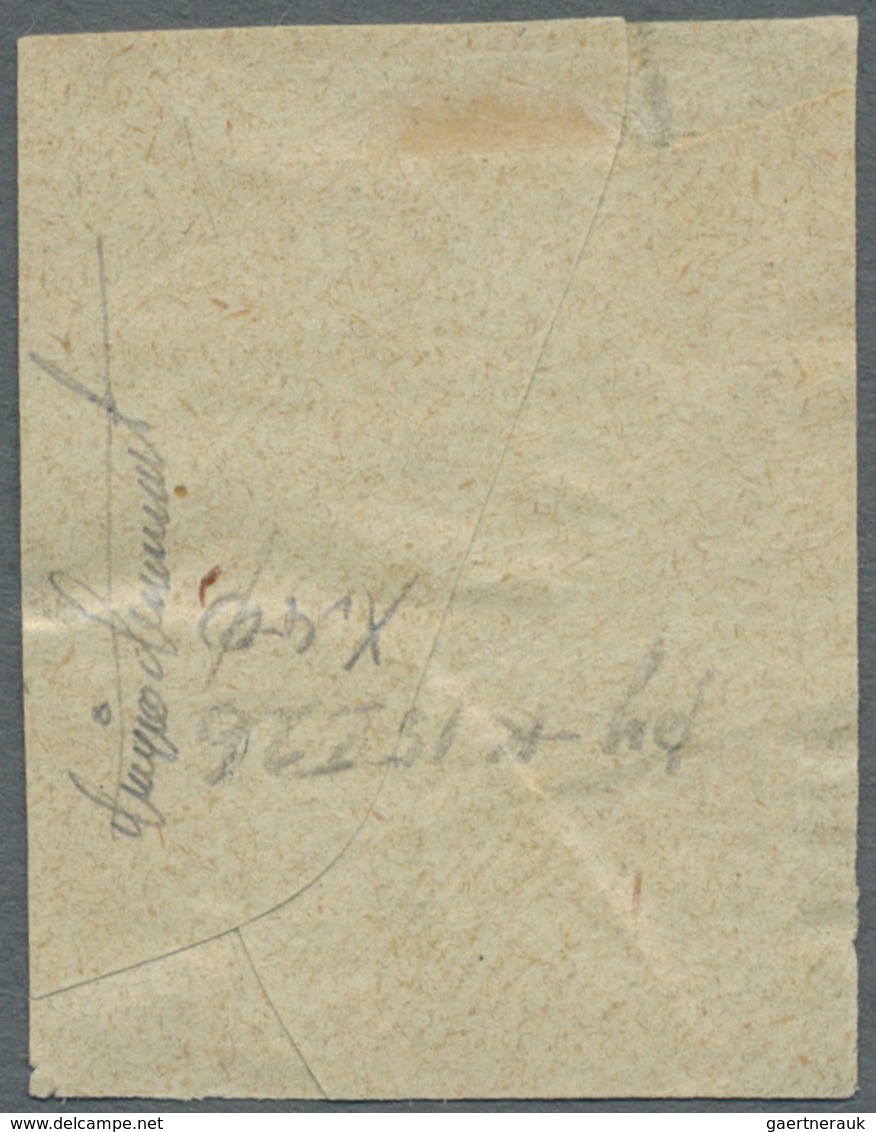 Russische Post In Der Levante - Staatspost: 1900, "10 Pa. On 2 Kop. Green With Inverted Overprint" W - Levante