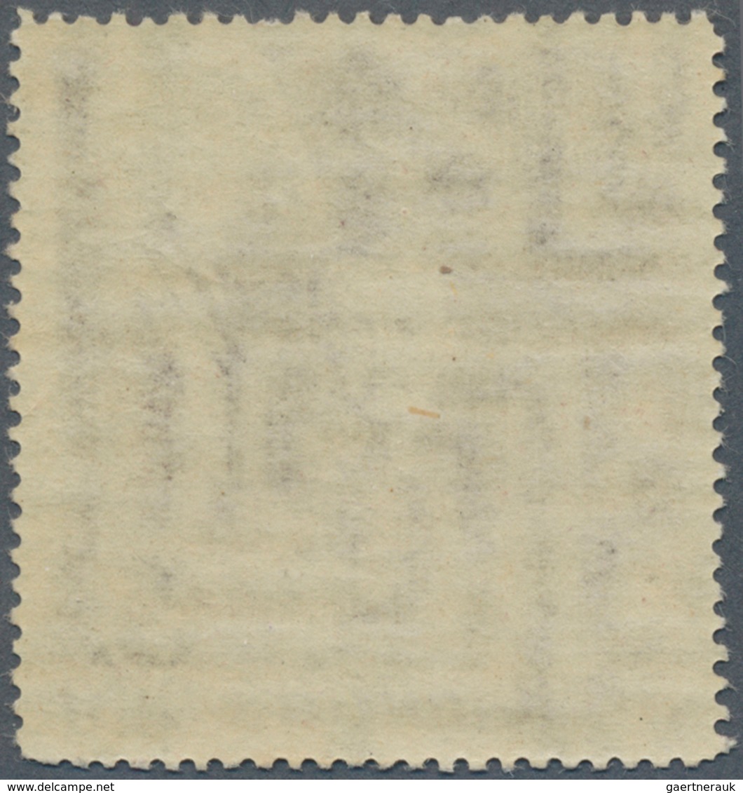 Sowjetunion: 1934 'Ussyskin' 5k. Lilac-brown, Perf 14, Wmk Sideways, Mint Never Hinged, A Short Perf - Gebruikt