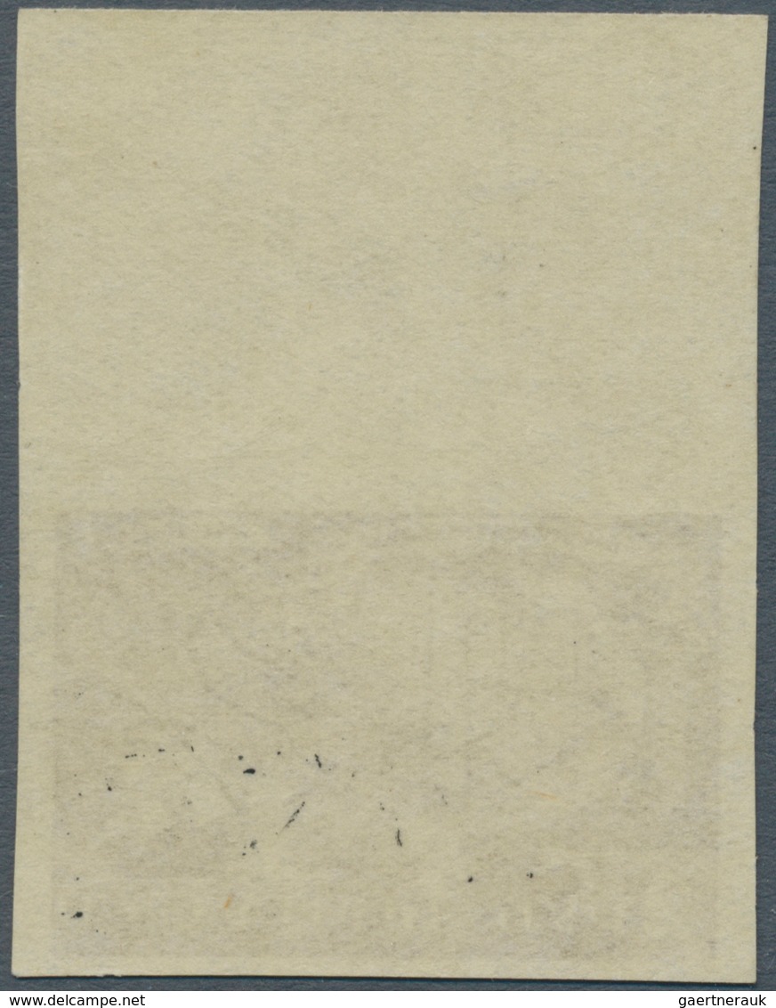 Sowjetunion: 1943, 2 Rbl. Behring, Top Marginal Imperforated Copy, C.t.o. - Usati