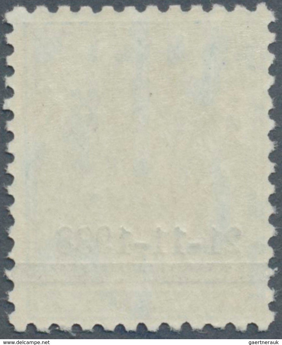 Türkei: 1938, 8 Krs. Light Blue Atatürk Mourning Issue, Mint Never Hinged, Very Fine And Rare Stamp, - Unused Stamps