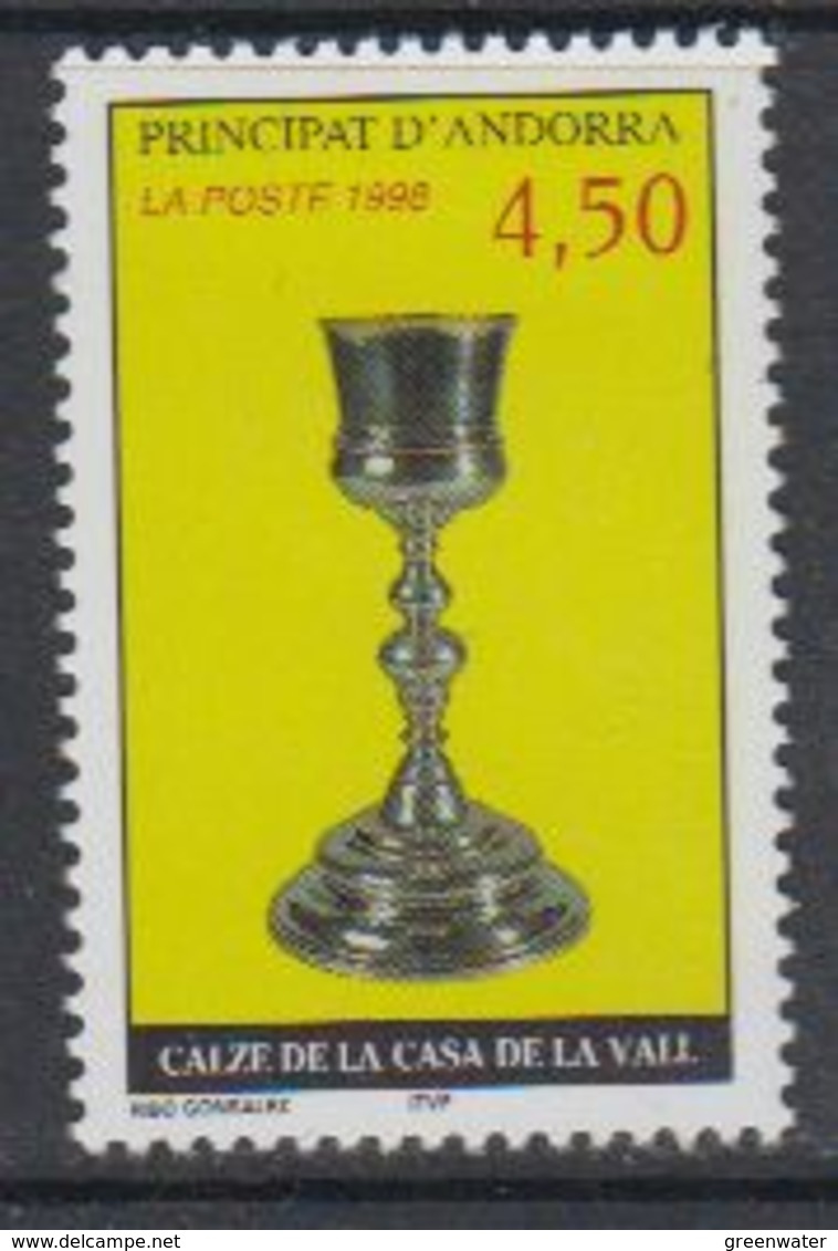 Andorra Fr 1998 Calze De La Casa De La Vall / Art 1v  ** Mnh (40652A) - Ongebruikt