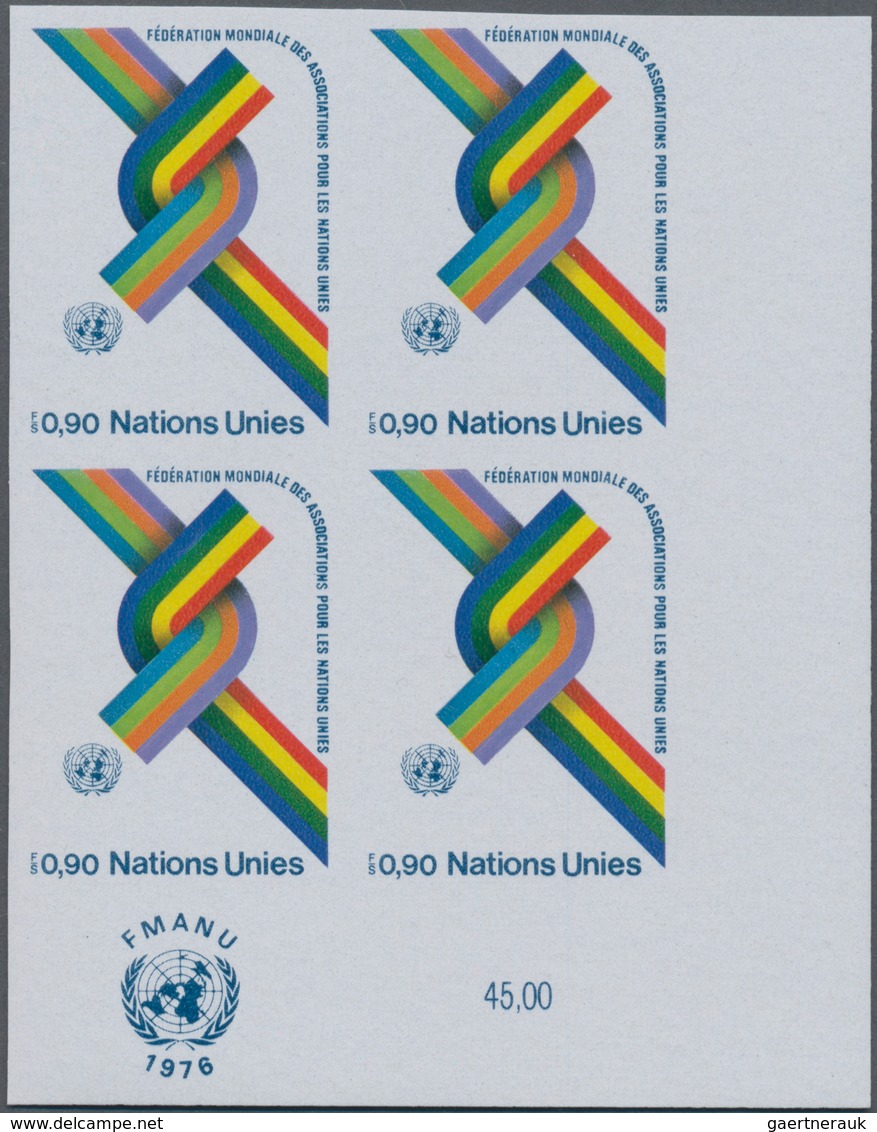 Vereinte Nationen - Genf: 1976. Complete Issue "WFUNA - World Federation Of United Nations Associati - Altri & Non Classificati