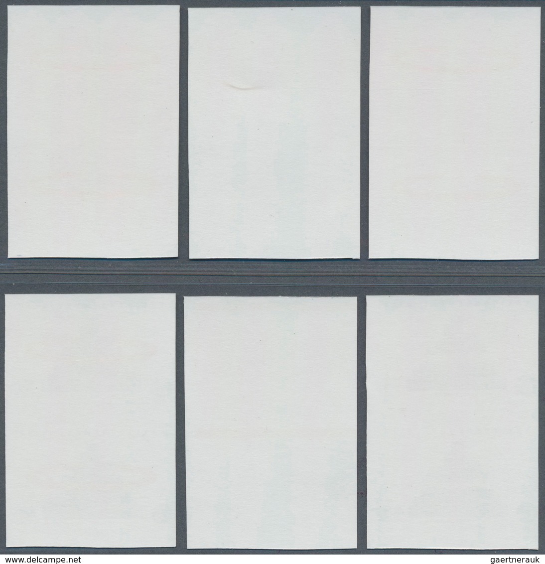 Vereinte Nationen - Genf: 1993. Progressive Proof (6 Phases) In Vertical Pairs For The 1fr Value Of - Andere & Zonder Classificatie