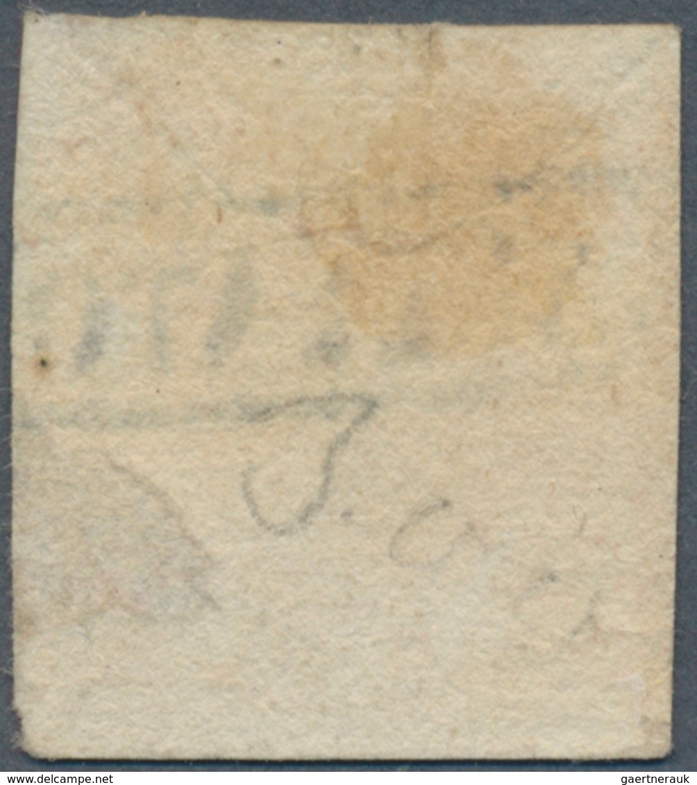 Italien - Altitalienische Staaten: Neapel: 1858, 50 Gr Brownish Rose, Fresh Color, Three Full Margin - Naples