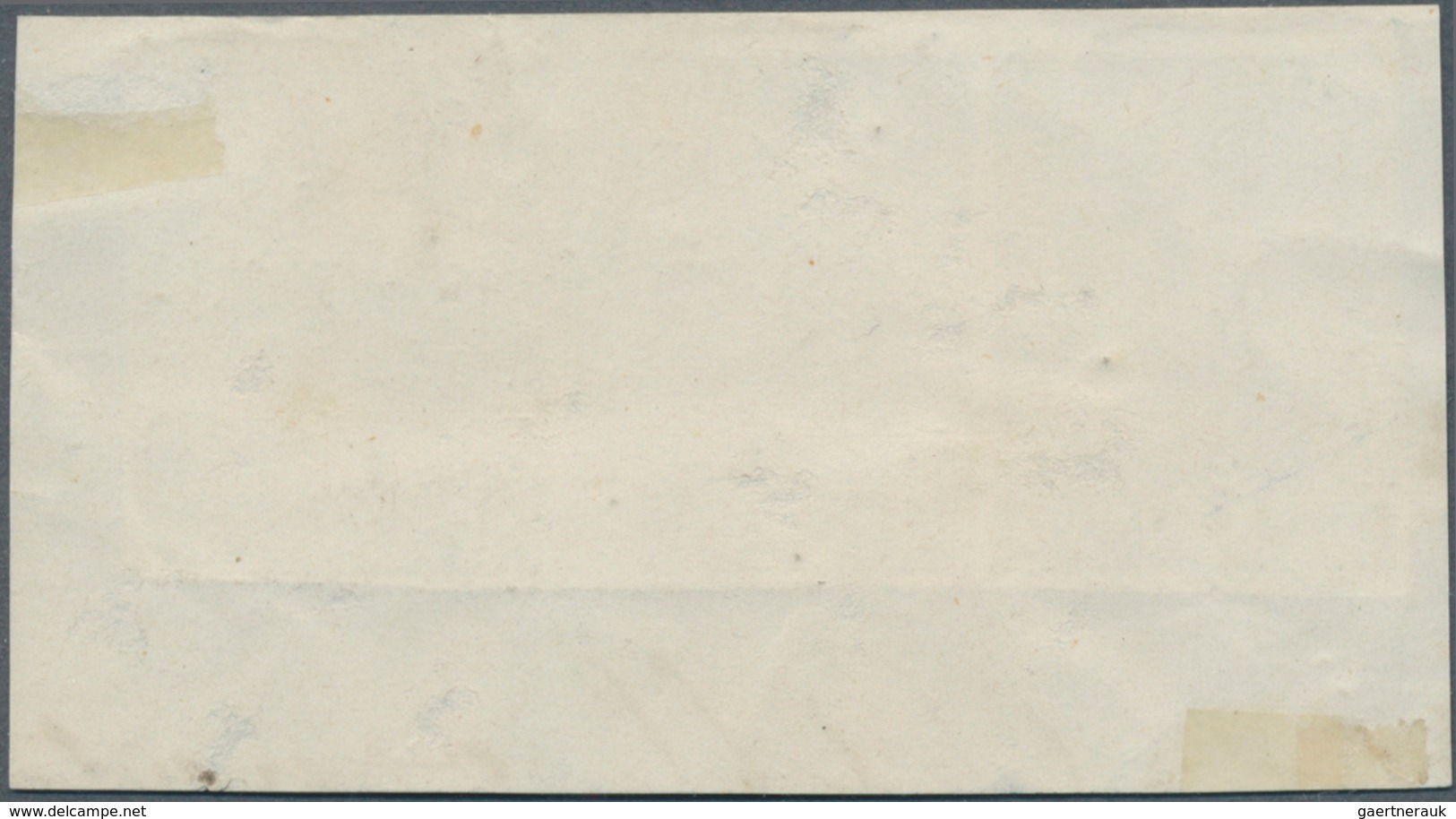 Italien - Altitalienische Staaten: Parma: 1852, 10c. Black On White, Horizontal Strip Of Three, Fres - Parme