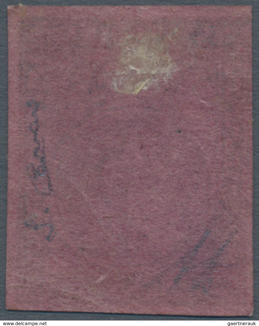 Italien - Altitalienische Staaten: Parma: 1852, 25 Centesimi Violet, Unsued With Gum, Slight Thinnin - Parma