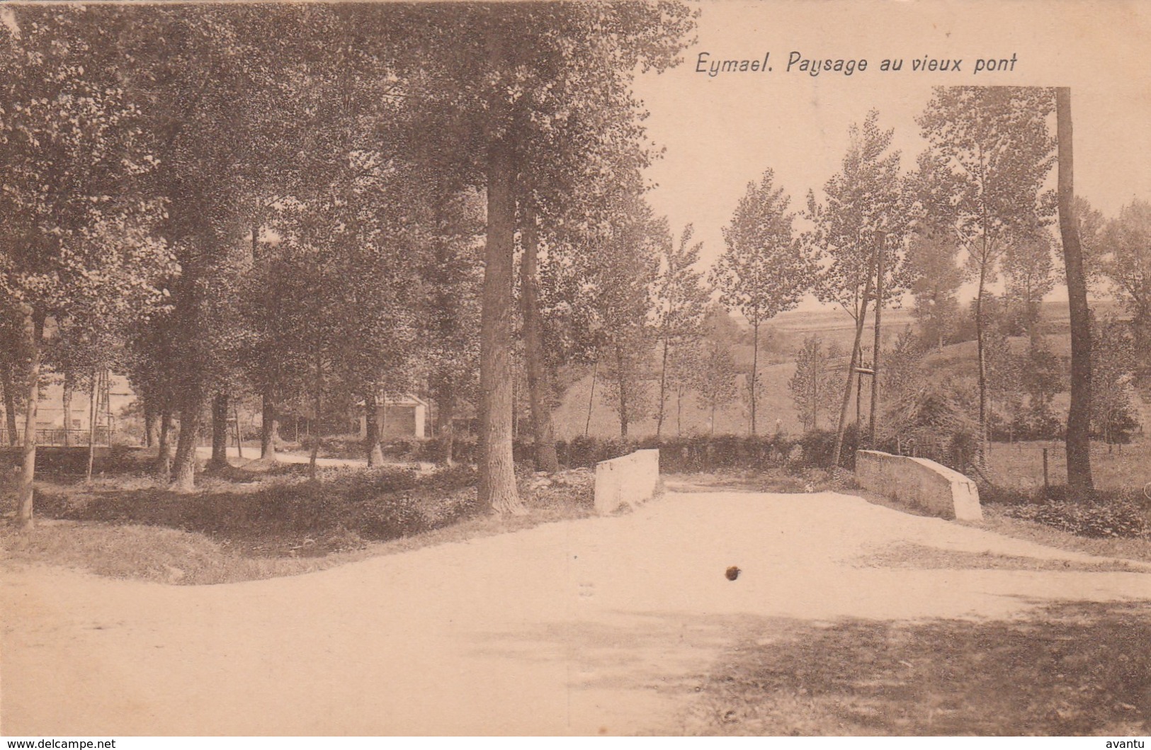 EBEN EMAEL / EYMAEL / PAYSAGE AU VIEUX PONT - Bassenge