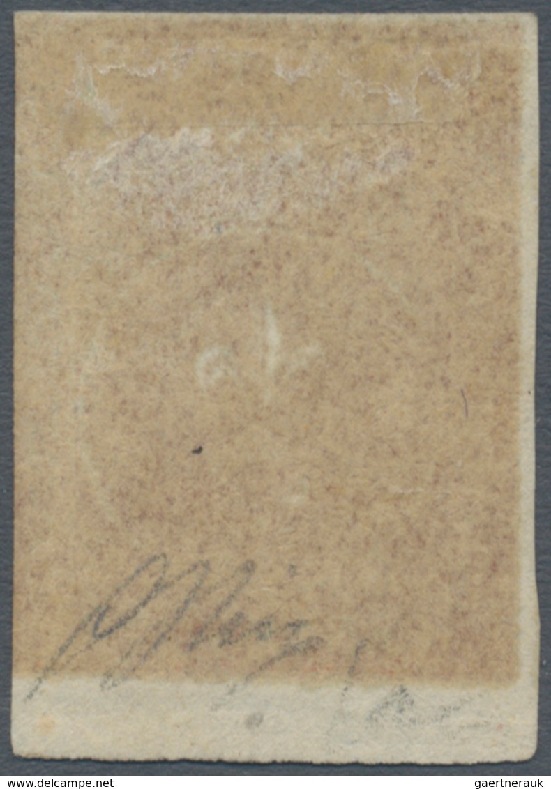 Italien - Altitalienische Staaten: Parma: 1851, 25 Cents Dark Red Brown, Mint Without Gum, Three Goo - Parma