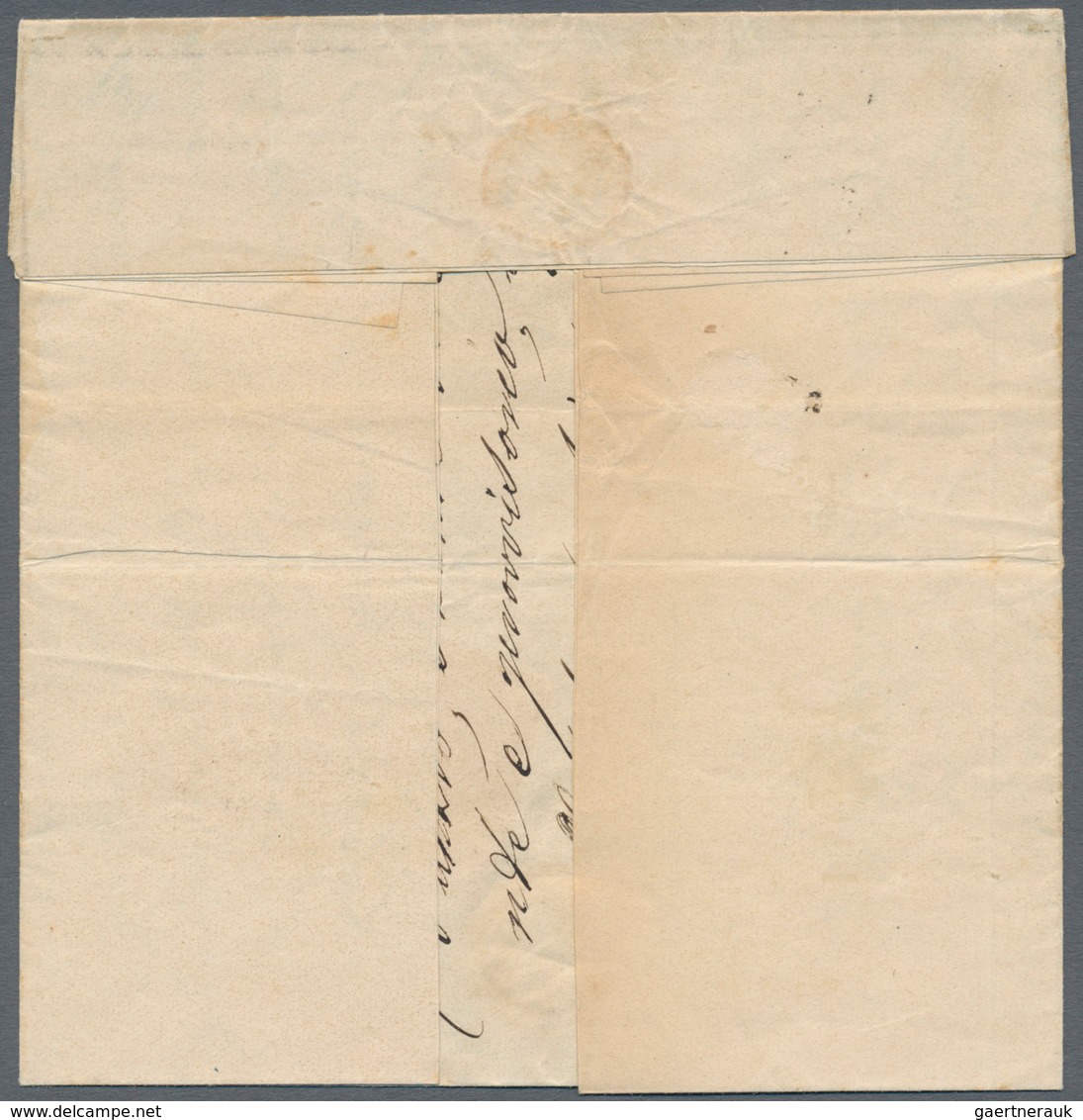 Italien - Altitalienische Staaten: Romagna: 1859, Letter Sent Within Bologna, With One 1/2 Bajocchi - Romagne