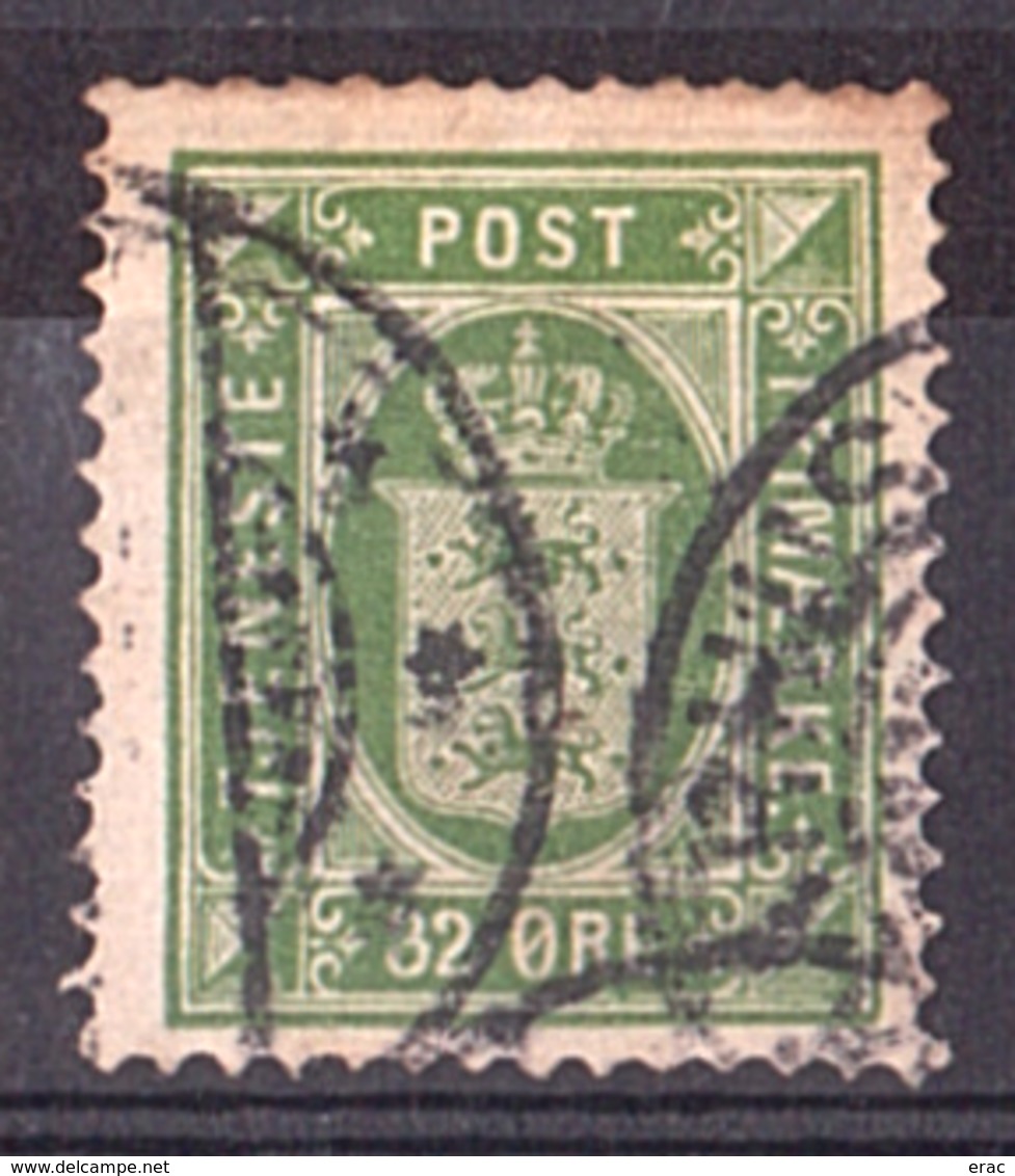 Danemark - 1875/1902 - Timbre De Service N° 10 - Service