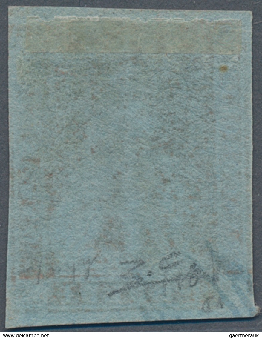 Italien - Altitalienische Staaten: Toscana: 1851, 2so. Scarlet On Bluish Paper, Fresh Colour, Slight - Toscane