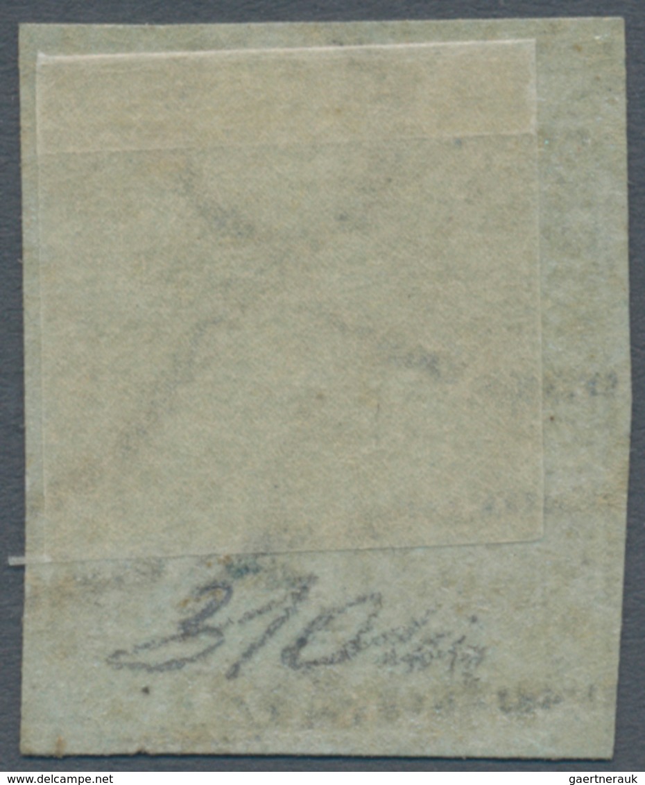 Italien - Altitalienische Staaten: Toscana: 1851: 2 Crazie Light Blue On Gray Paper, Mint With Origi - Toscane