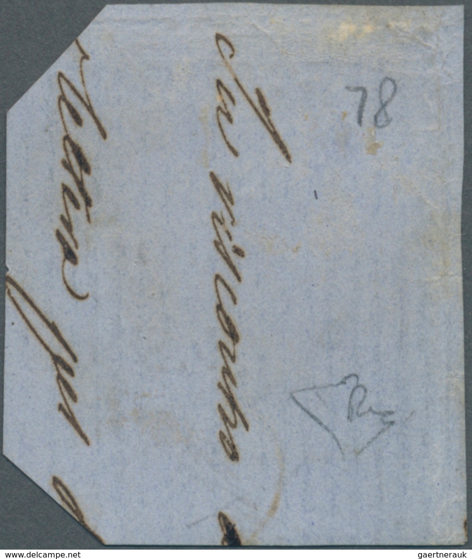 Italien: 1862, 40c. Carmine, Fresh Colour And Well Perforated, Bottom Marginal Copy (=imperf. At Bas - Ongebruikt