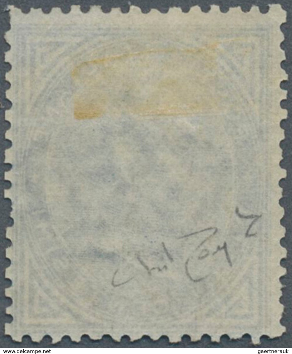 Italien: 1877, 10c. Blue, Fresh Colour, Normally Perforated With Some Uneven Perfs, Mint Original Gu - Ongebruikt