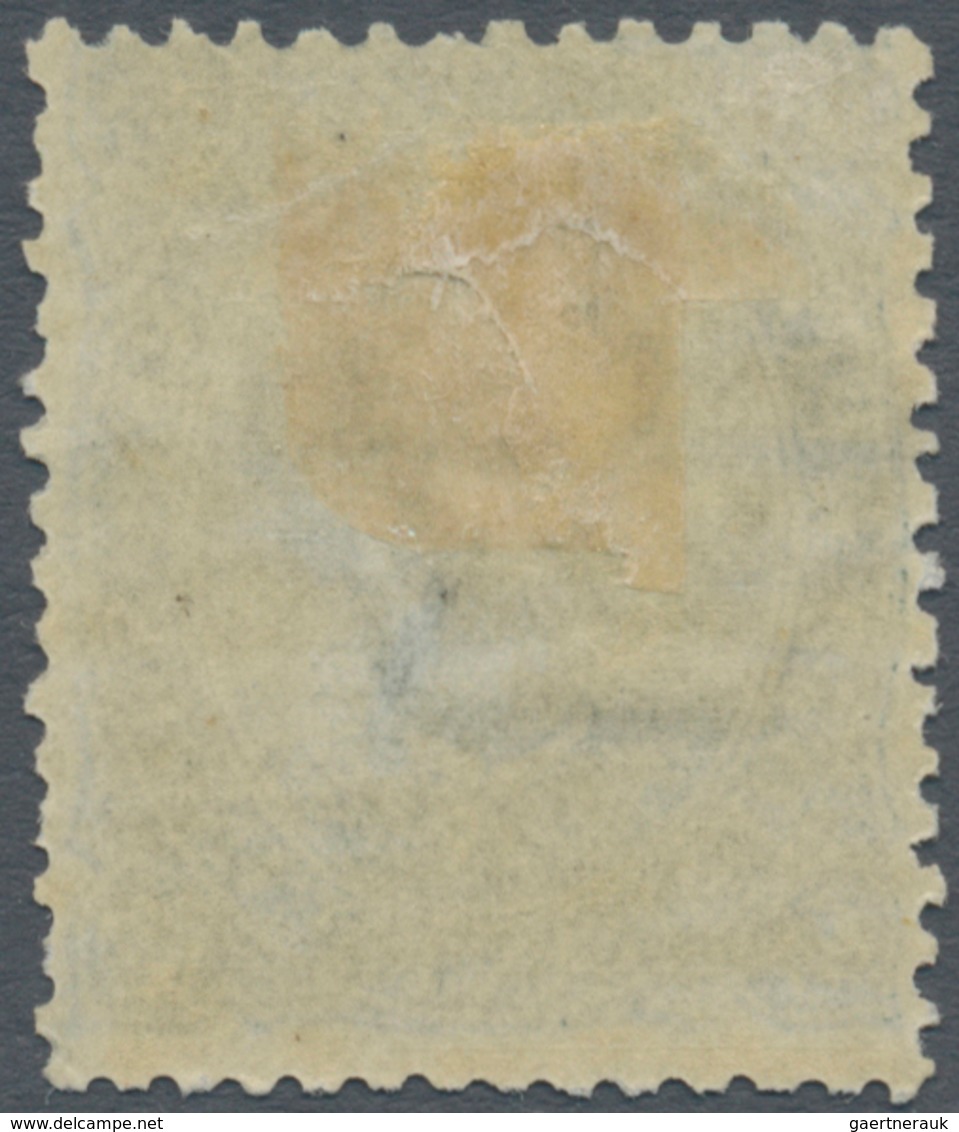 Italien: 1889, Umberto I. 45c. Grey-olive Mint Heavy Hinged, Scarce Stamp, Mi. € 2.000,-- (Sass. 46, - Ongebruikt