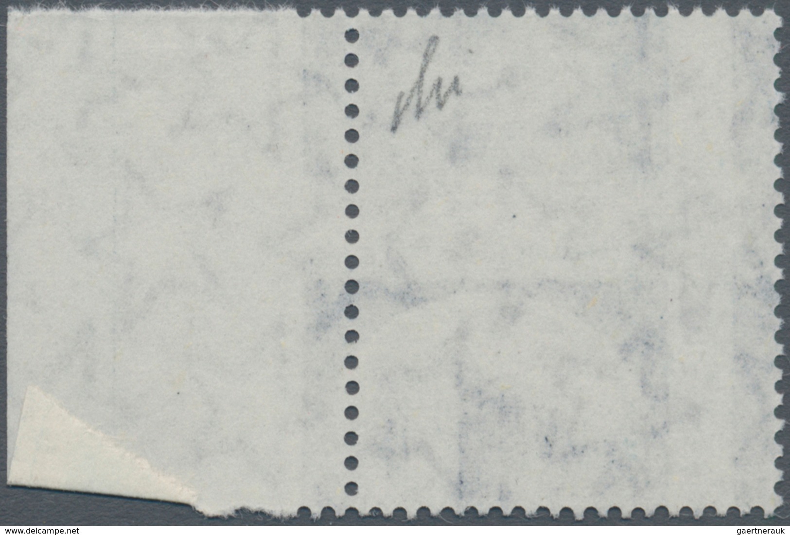 Italien: 1980, Definitive Issue 'Fort Bosa' 450l. From Right Margin With HEAVY SHIFTED Vertical And - Mint/hinged