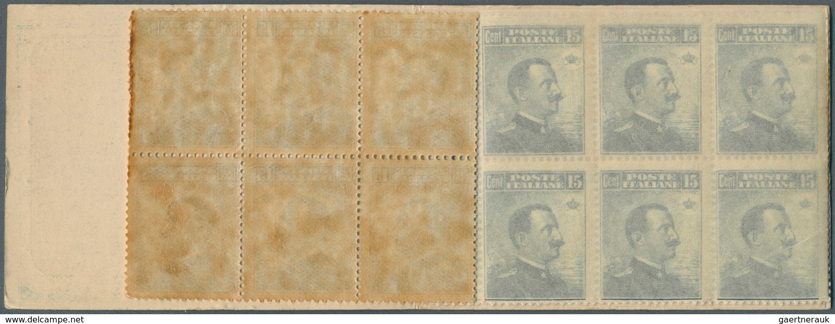 Italien - Markenheftchen: 1911, 3.60l. Booklet With Four Panes Of Six Stamps Each, Unmounted Mint, S - Unclassified