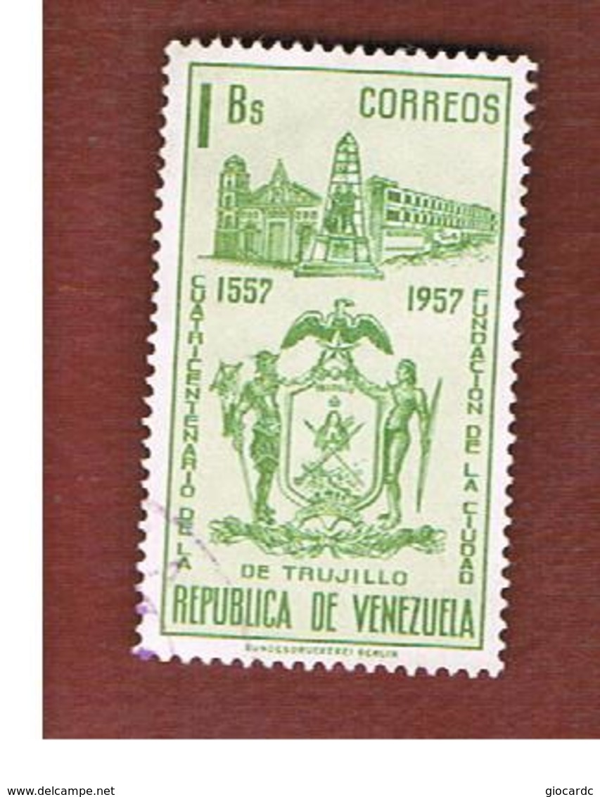 VENEZUELA  - SG 1548   -  1958  400^ ANNIV. TRUJILLO    -  USED° - Venezuela