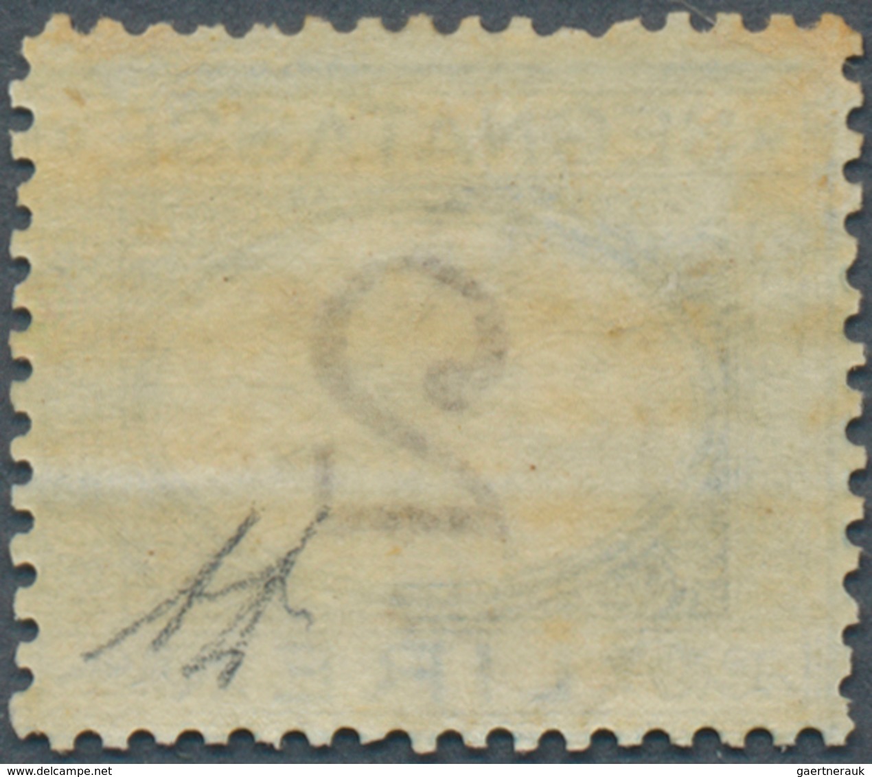 Italien - Portomarken: 1870, 2l. Blue/brown, Fresh Colour, Slightly Uneven Perfs At Top, Mint O.g. W - Segnatasse