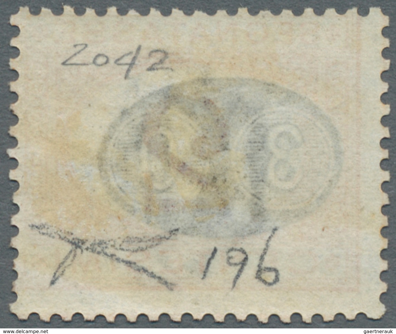 Italien - Portomarken: 1890, "30 On 2 C. Orange And Carmine" Showing The Sucharge Strongly Shifted T - Segnatasse