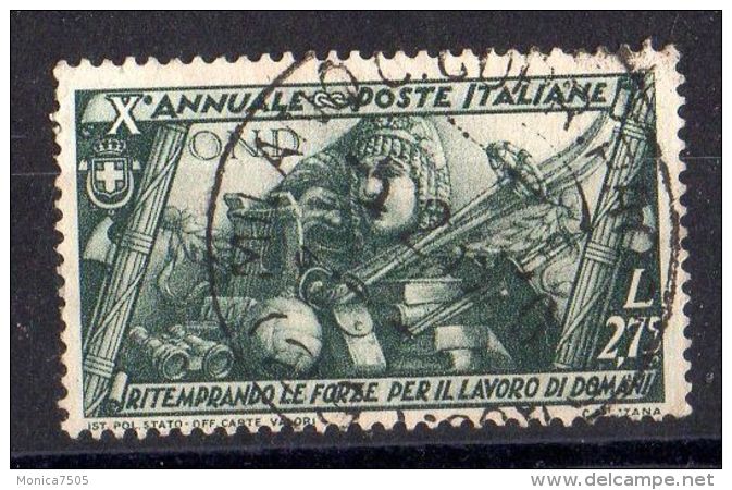 ITALIE ( POSTE ) : Y&amp;T N°  319  TIMBRE   TRES  BIEN  OBLITERE . - Oblitérés