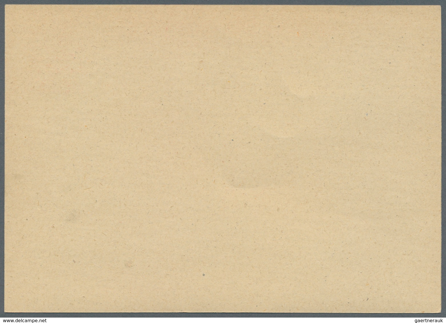 Italien - Ganzsachen: 1945, Stationery Card 10l. Red On Cream, Unused, Very Good Condition. Mi. 500, - Postwaardestukken