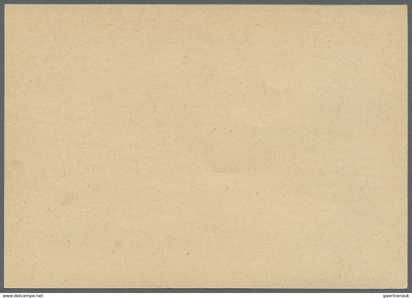 Italien - Ganzsachen: 1945, Stationery Card 10l. Red On Cream, Unused, Very Good Condition. Mi. 500, - Stamped Stationery