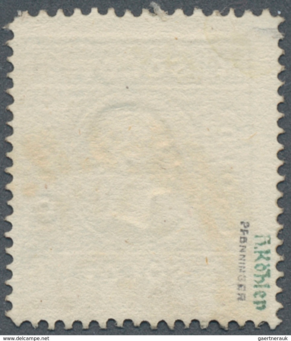 Österreich - Lombardei Und Venetien: 1858, 3 Soldi Schwarz Type I Auf Starkem KARTONPAPIER (0,14 Mm) - Lombardo-Veneto