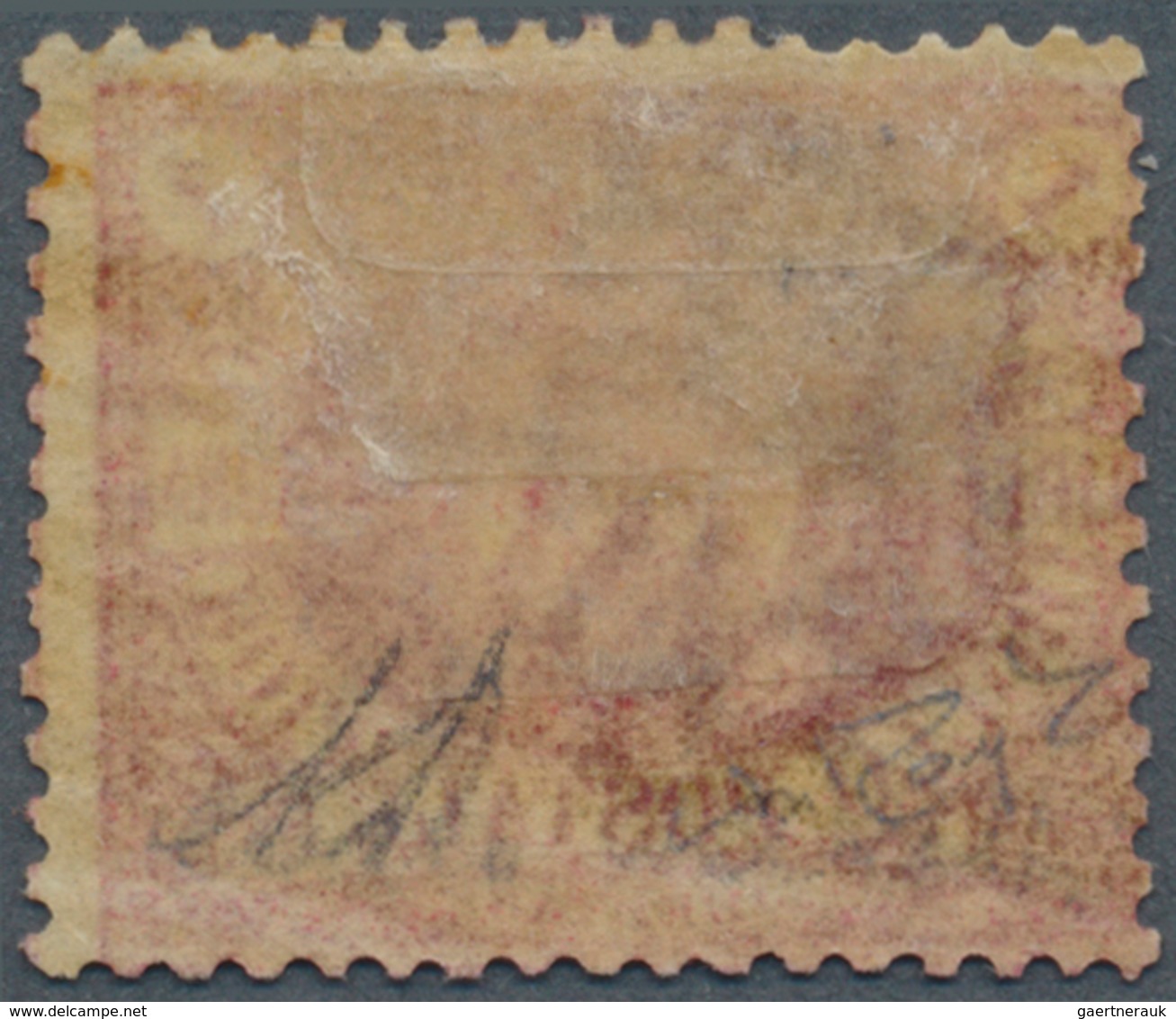 San Marino: 1892, 1l. Carmine On Yellow, Fresh Colours, Well Perforated, Mint O.g., Several Signatur - Andere & Zonder Classificatie