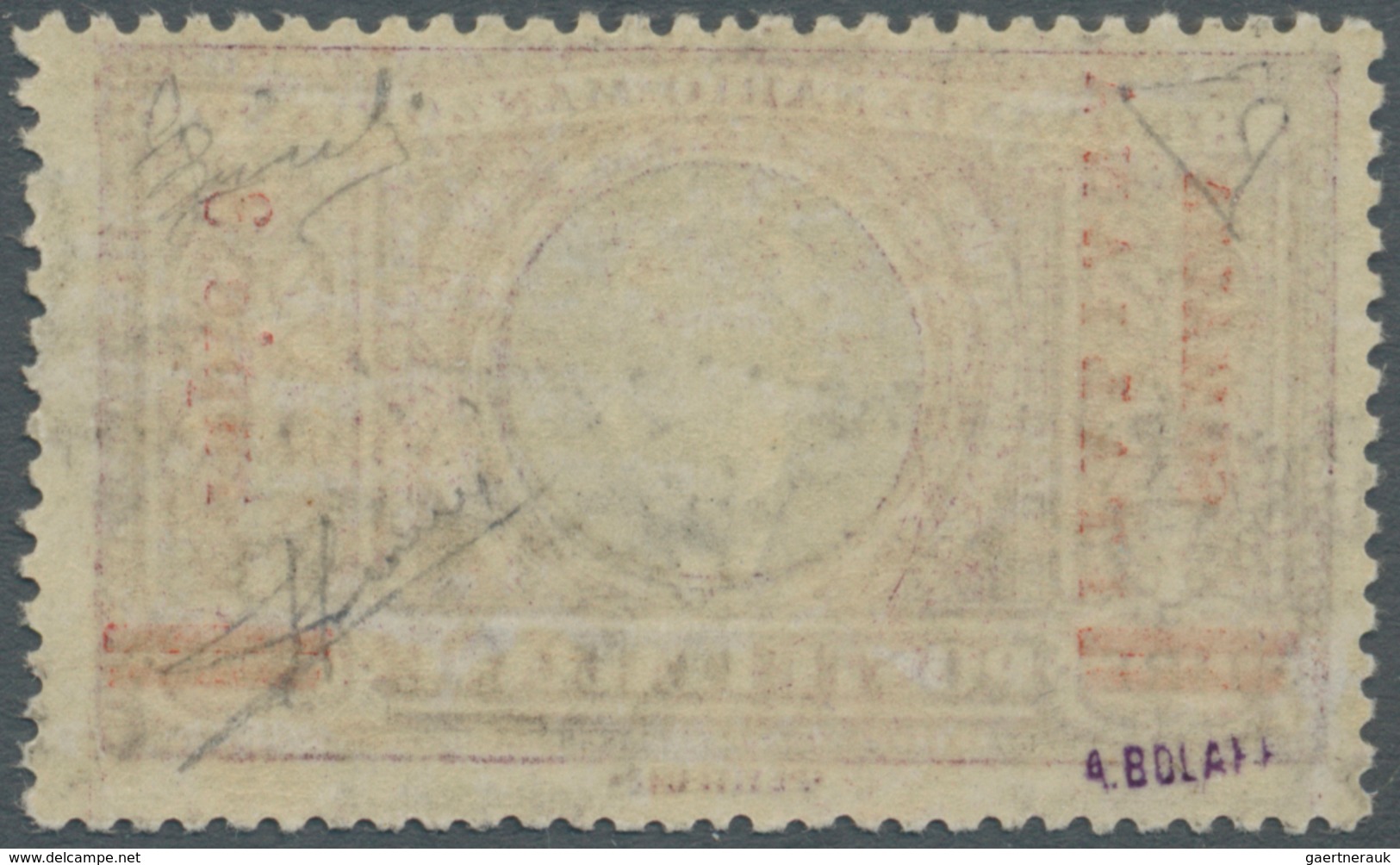 Italienisch-Somaliland: 1923, 5 L. Violet And Black, Mint Never Hinged, Expertised Sorani And Diena, - Somalia